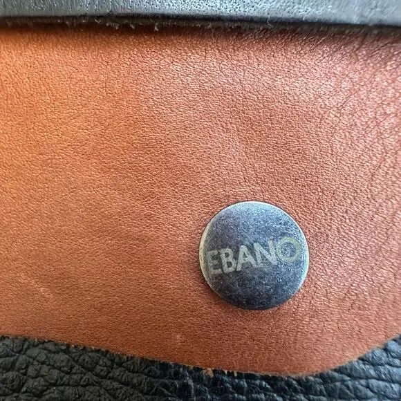 Ebano handmade Italian leather satchel messenger bag - Picture 3 of 16